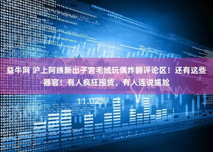 益牛网 沪上阿姨新出子宫毛绒玩偶炸翻评论区！还有这些器官！有人疯狂囤货、有人连说尴尬